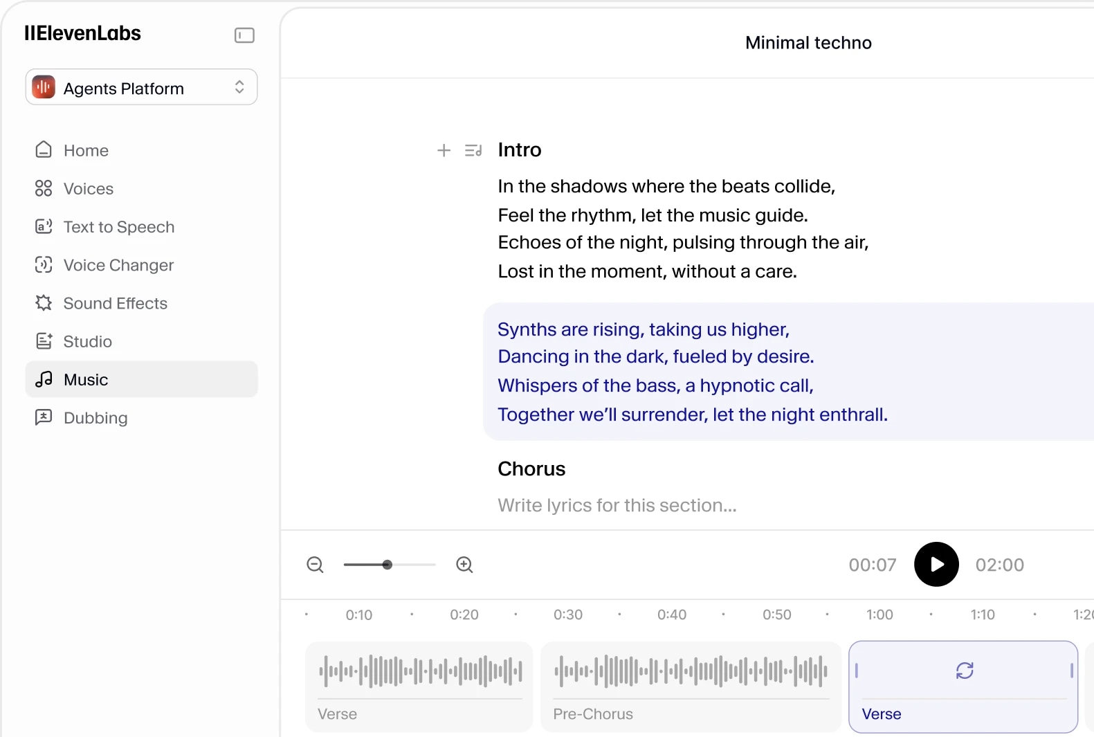 Enterprise Music Dashboard