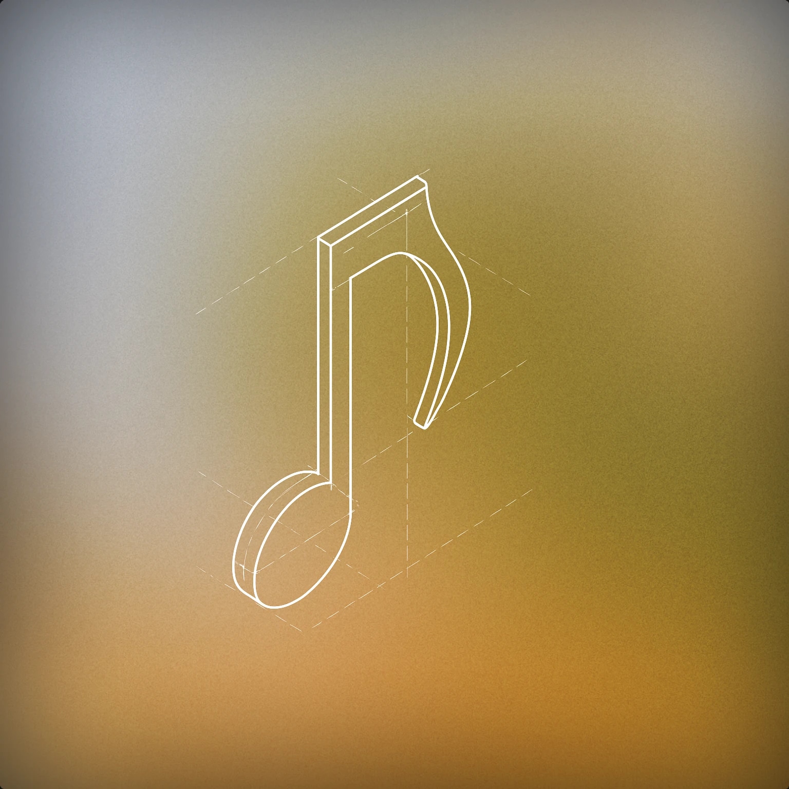 Cover of A single drooping musical note with the tail bending downward for Down sound effects