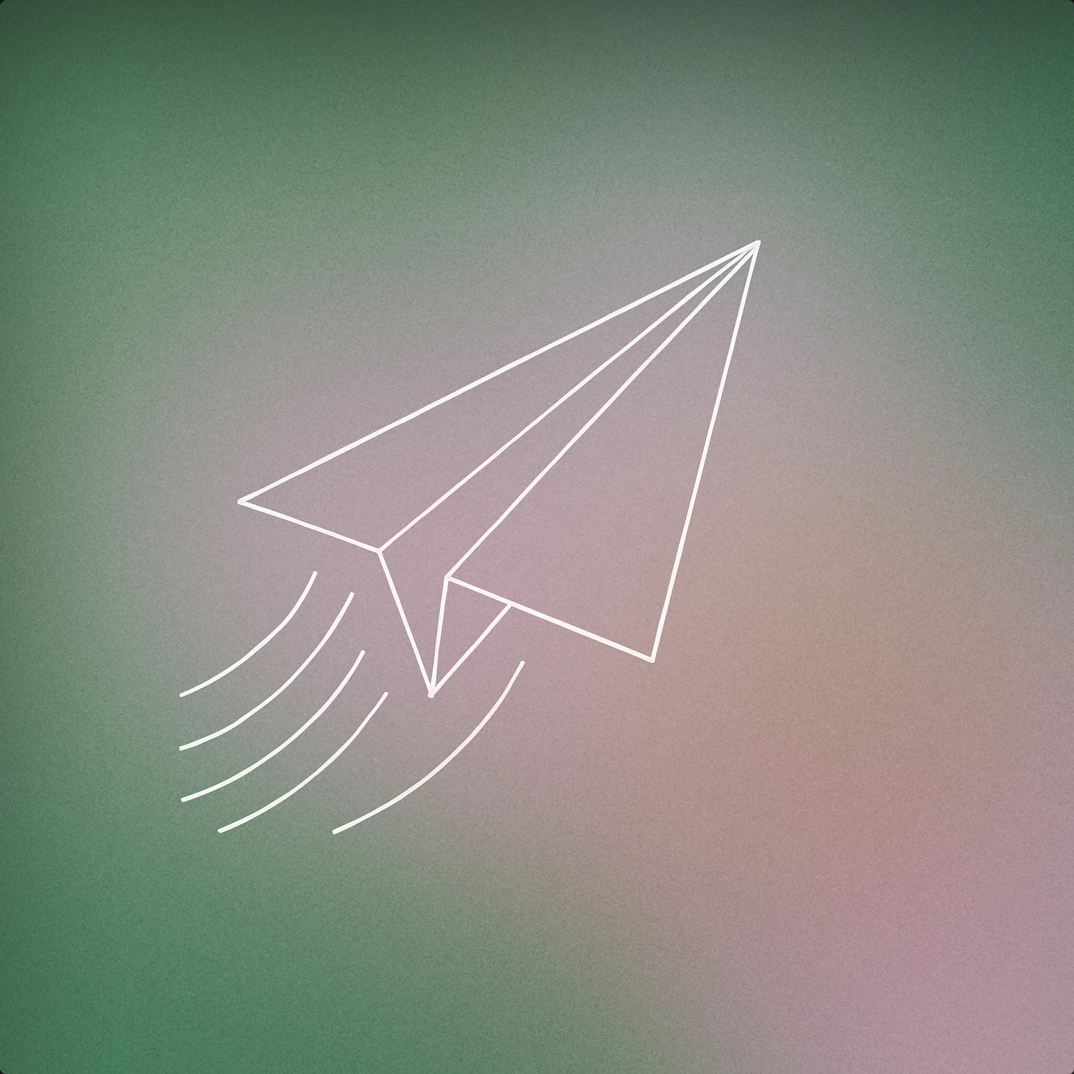 Cover of paper airplane with subtle soundwave trails for Fly sound effects