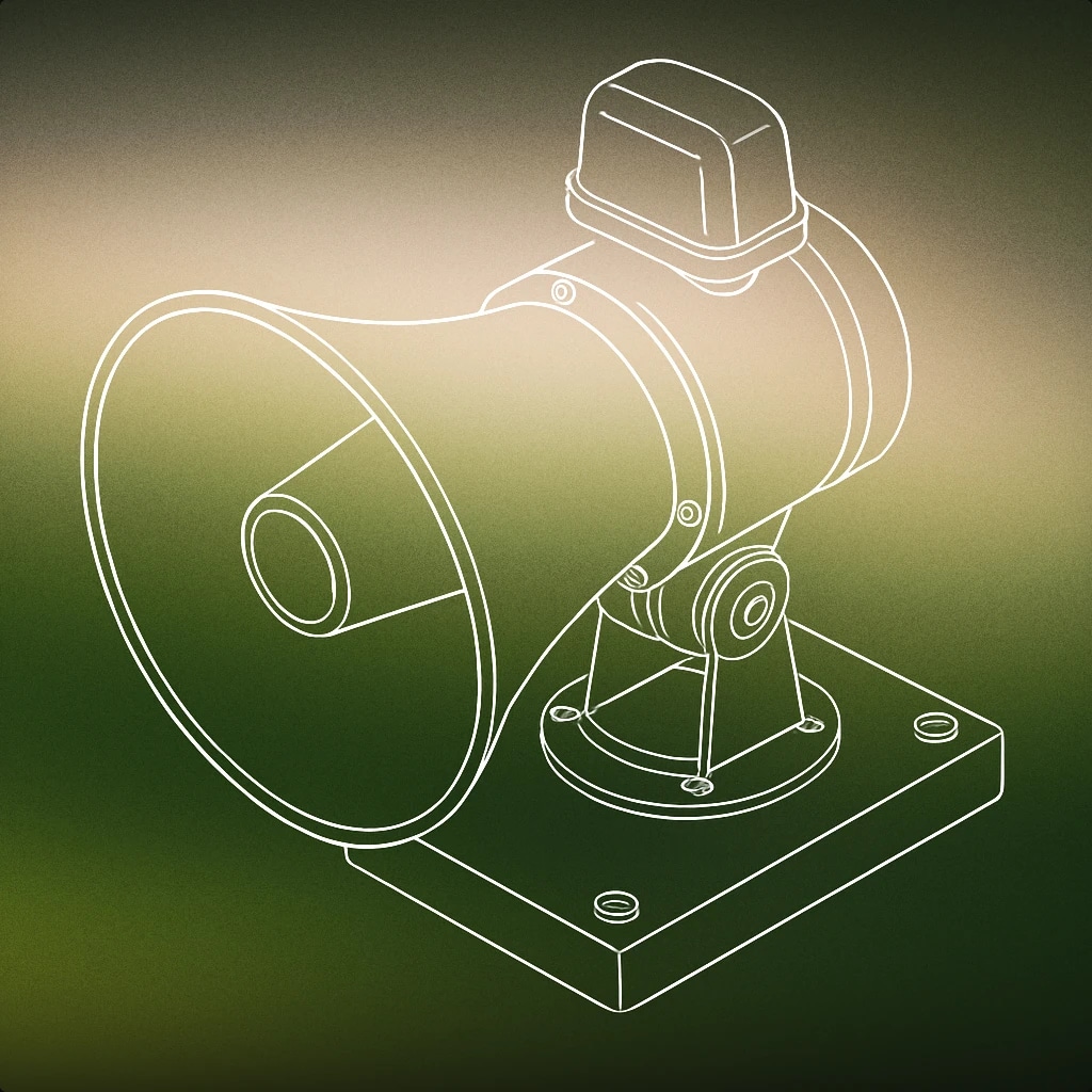 Cover of fire engine siren horn for Fire Engine sound effects
