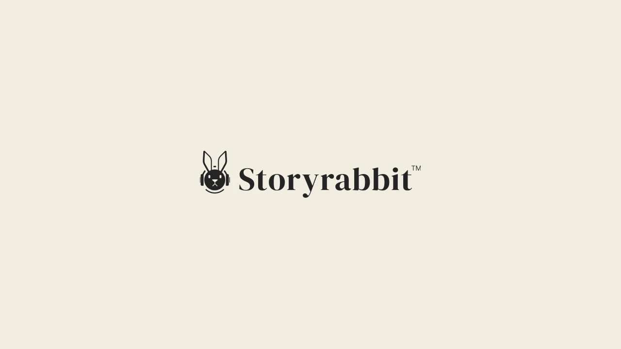 Storyrabbit logo with a rabbit icon and the text "Storyrabbit" on a light background.