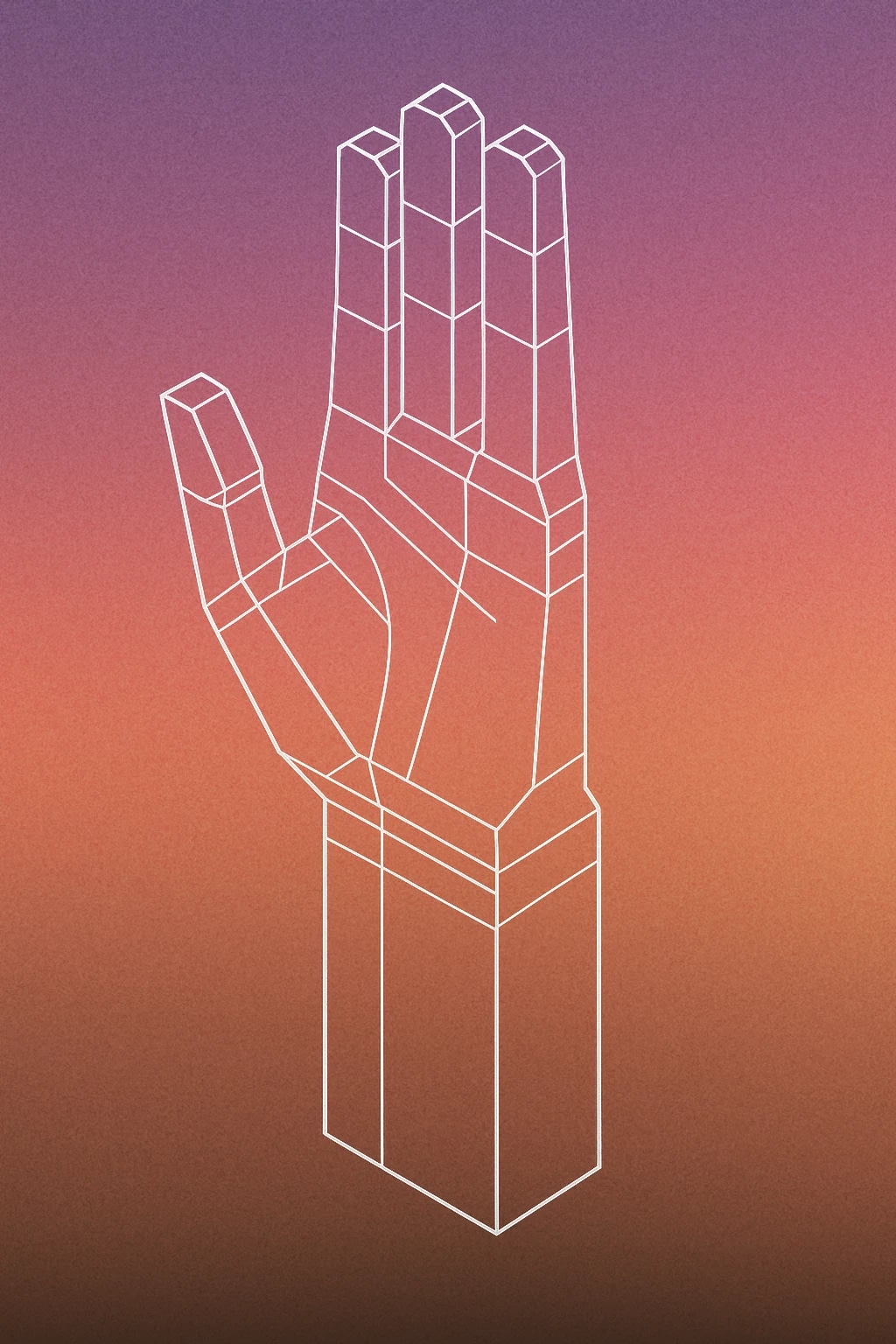Cover of raised hand with open palm for Crowd Cheering sound effects