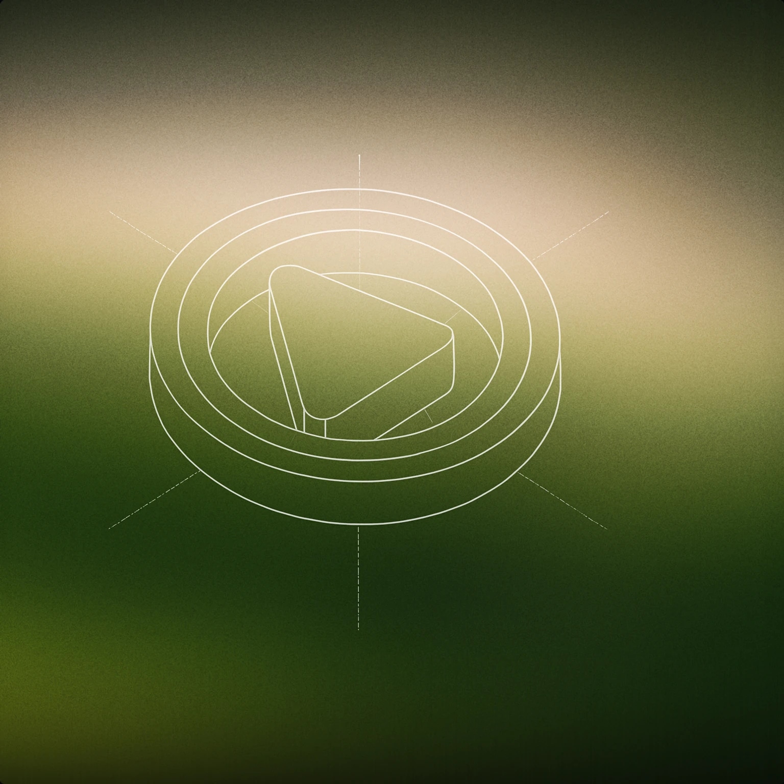 Cover of Stylized play button embedded in concentric circles for Intro sound effects