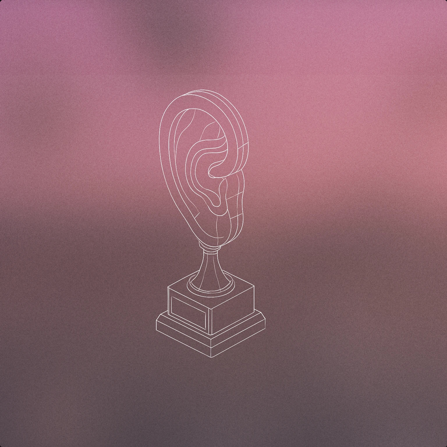 Cover of A trophy shaped like a stylized ear for Winning sound effects