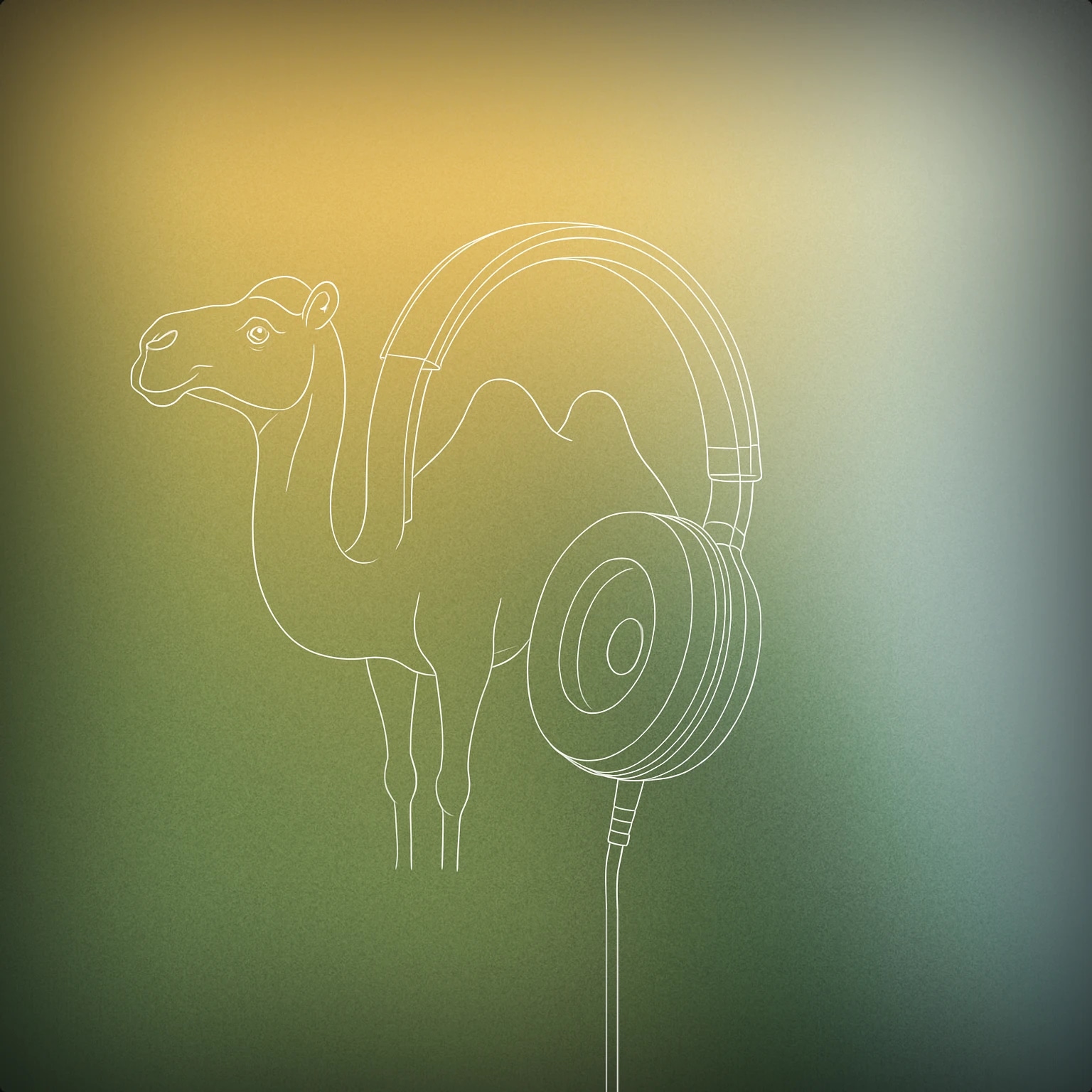 Cover of Camel-shaped headphone for Camel sound effects