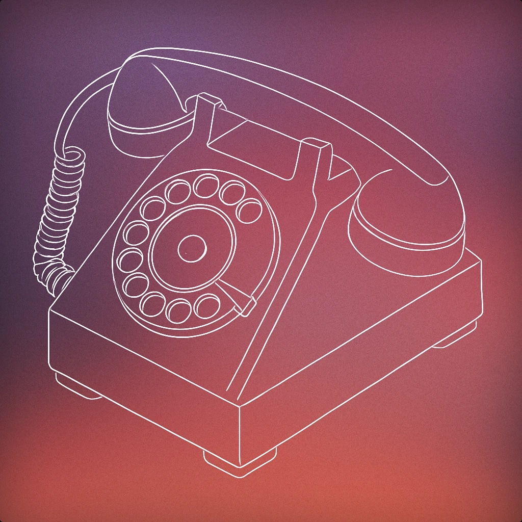 Cover of classic rotary telephone for Ring Ring sound effects