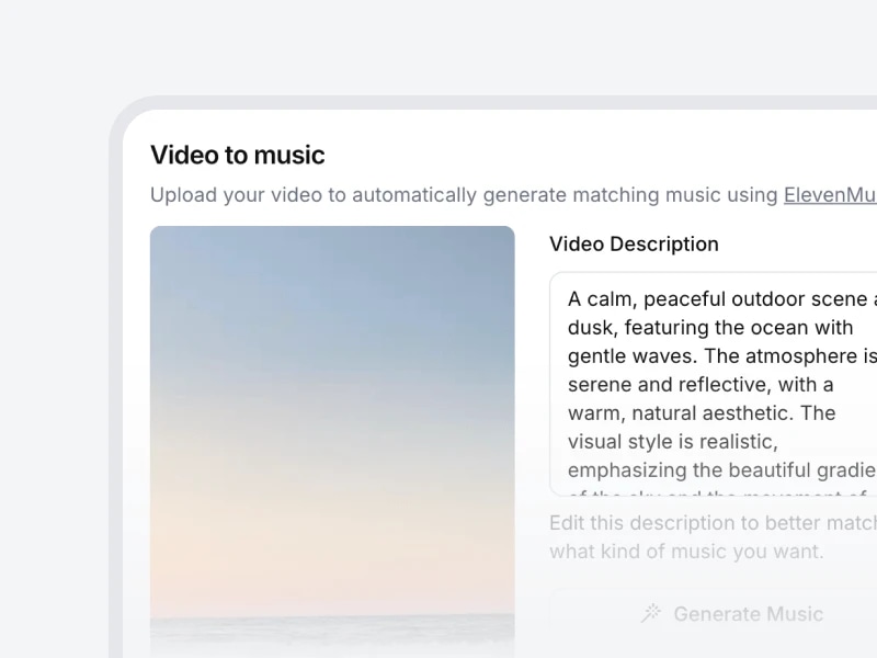 Get instant, mood-matched music