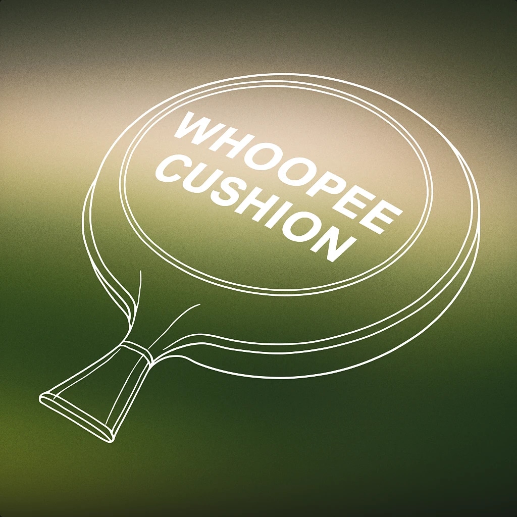 Cover of whoopee cushion for Fart sound effects