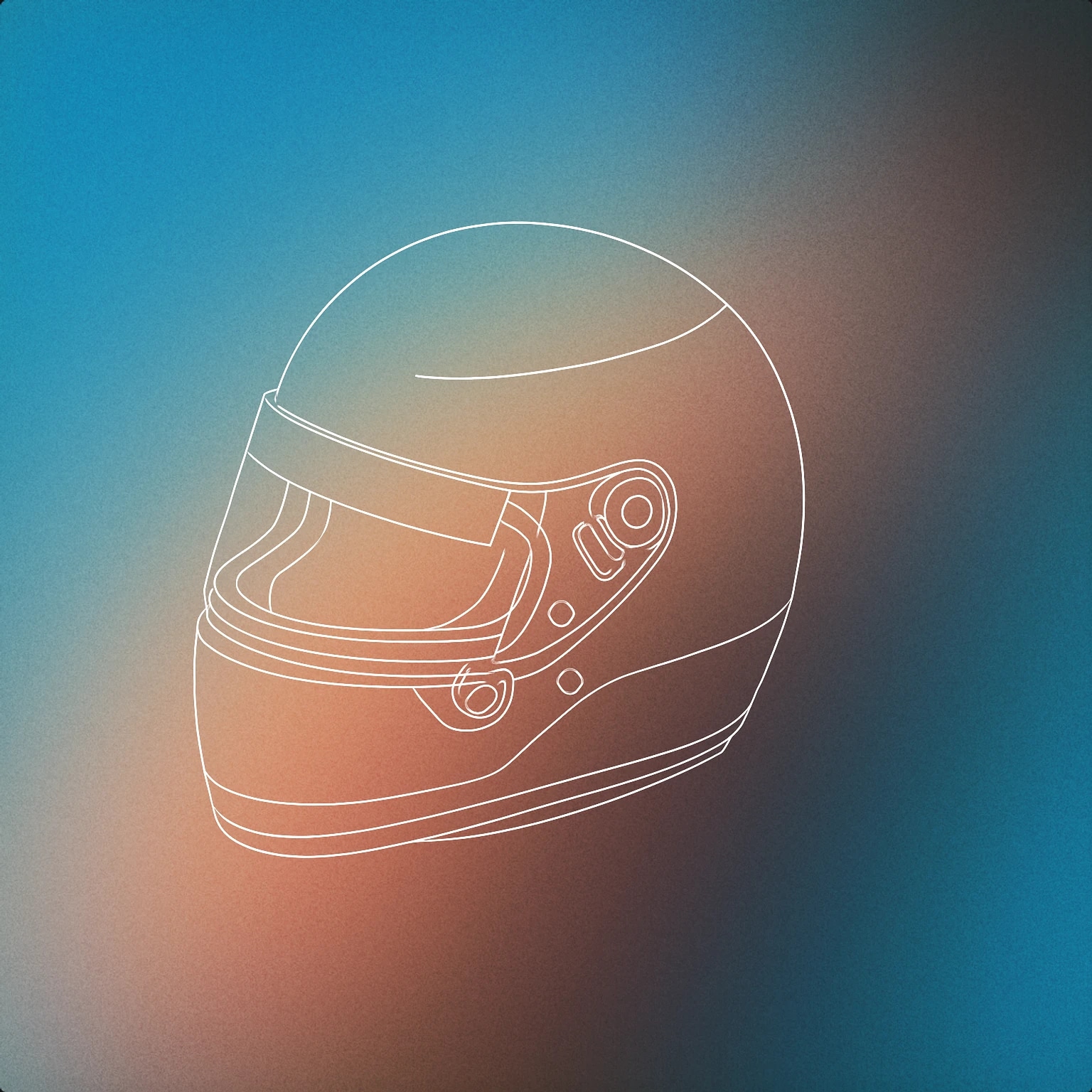 Cover of racing helmet for Vroom sound effects