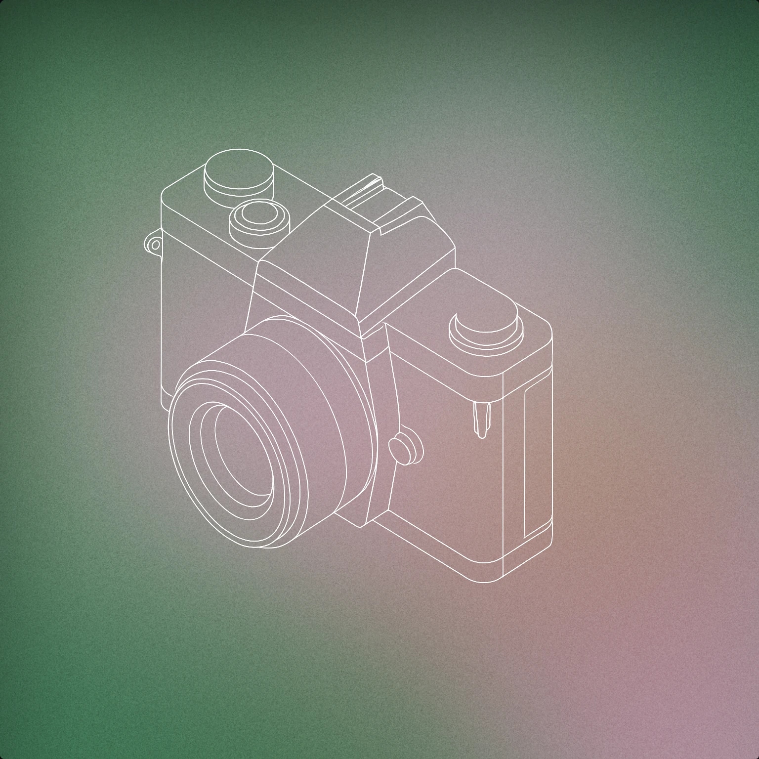 Cover of A vintage camera with a prominent shutter button and a simple lens for Photo sound effects