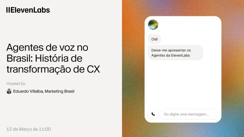 Agentes de Voz no Brasil: história de transformação de CX