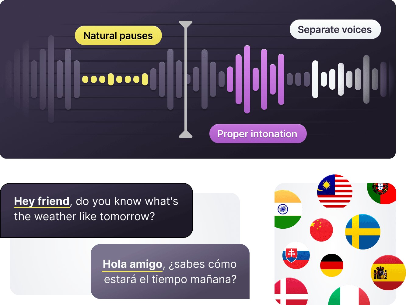 Dynamic Spanish Speech