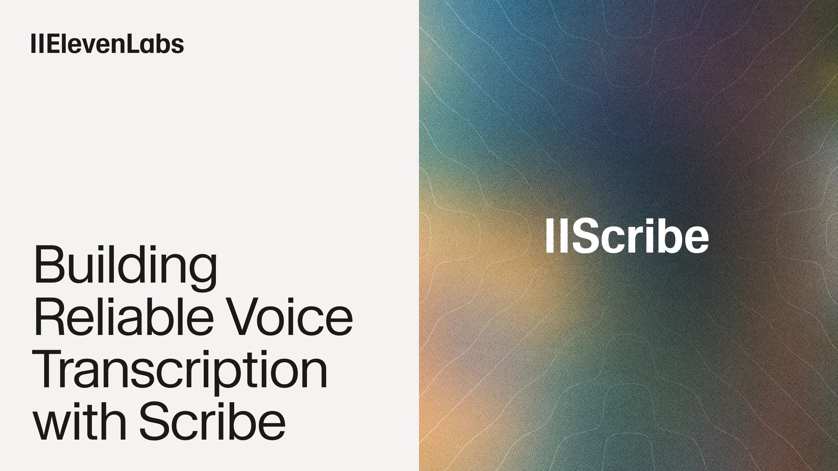 Building Reliable Voice Transcription with Scribe