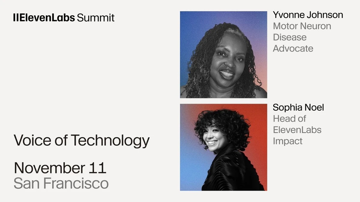 Sophia Noel and Yvonne Johnson at the 11.11 summit