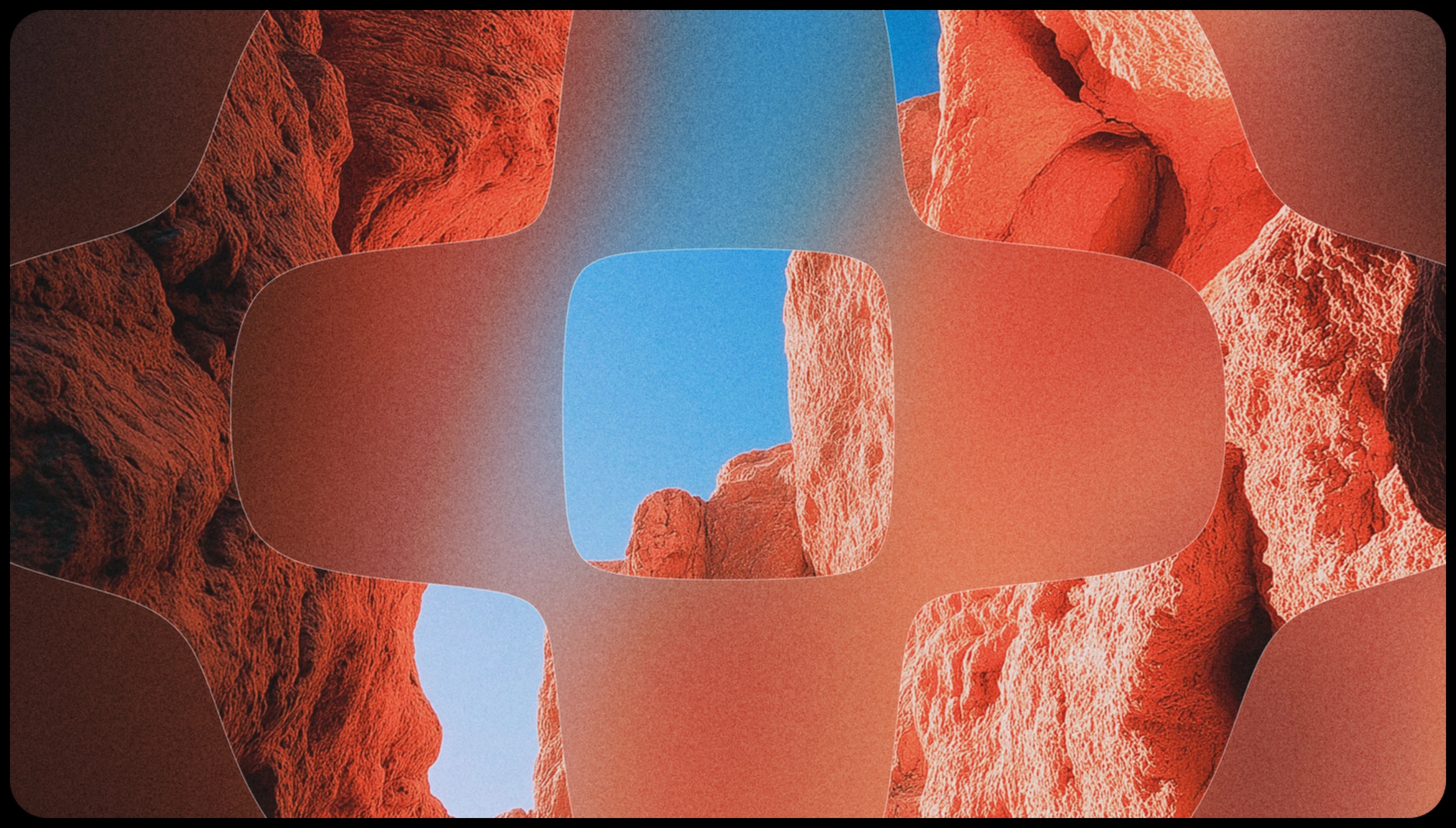 mountain and blue sky