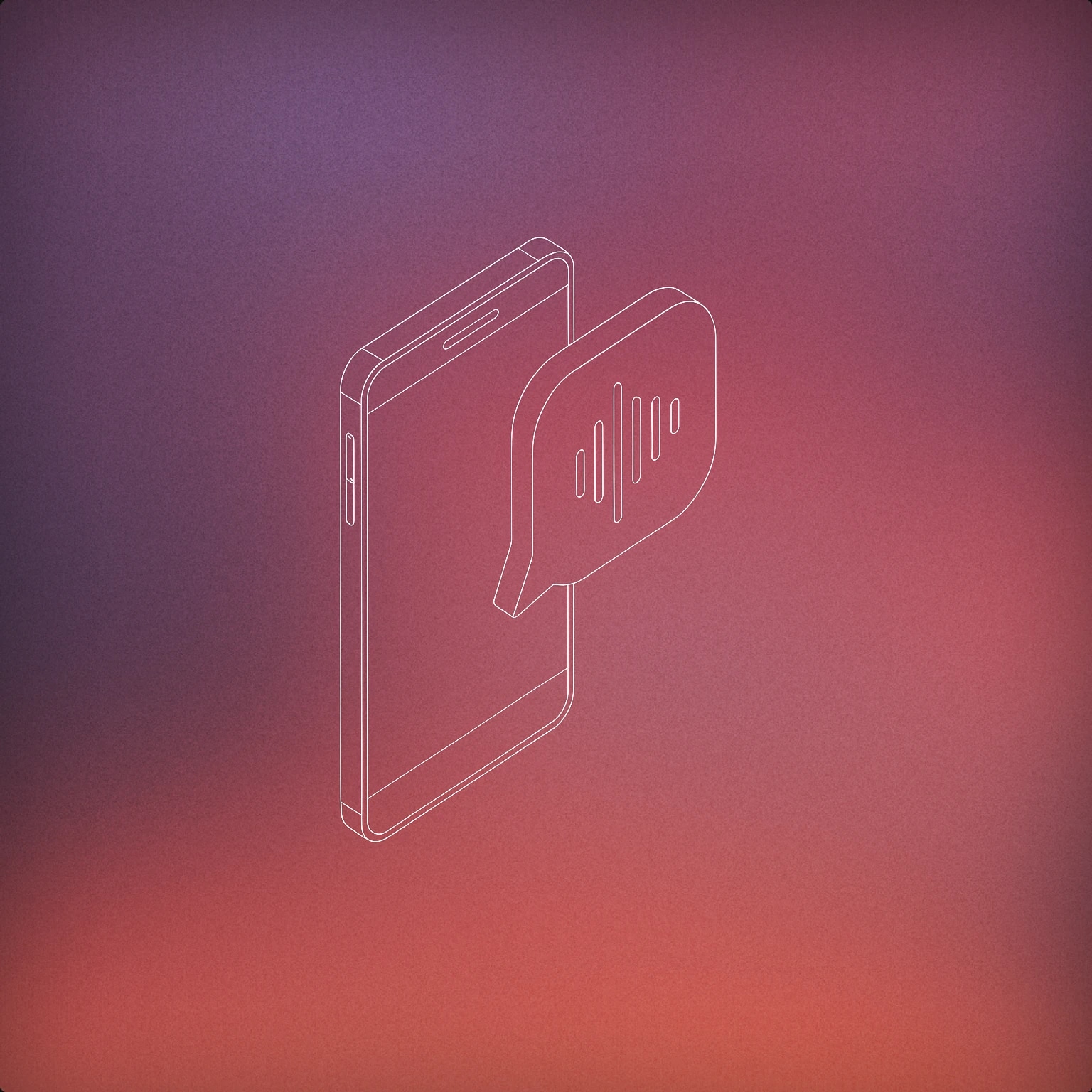 Cover of Smartphone with a prominent notification bubble containing a soundwave icon for Social Media sound effects