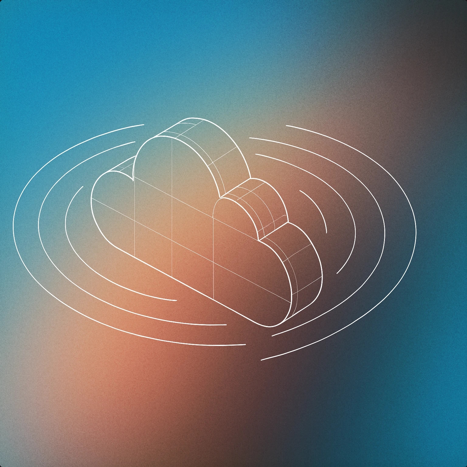 Cover of A stylized single cloud emitting gentle curved lines around it for Atmosphere sound effects