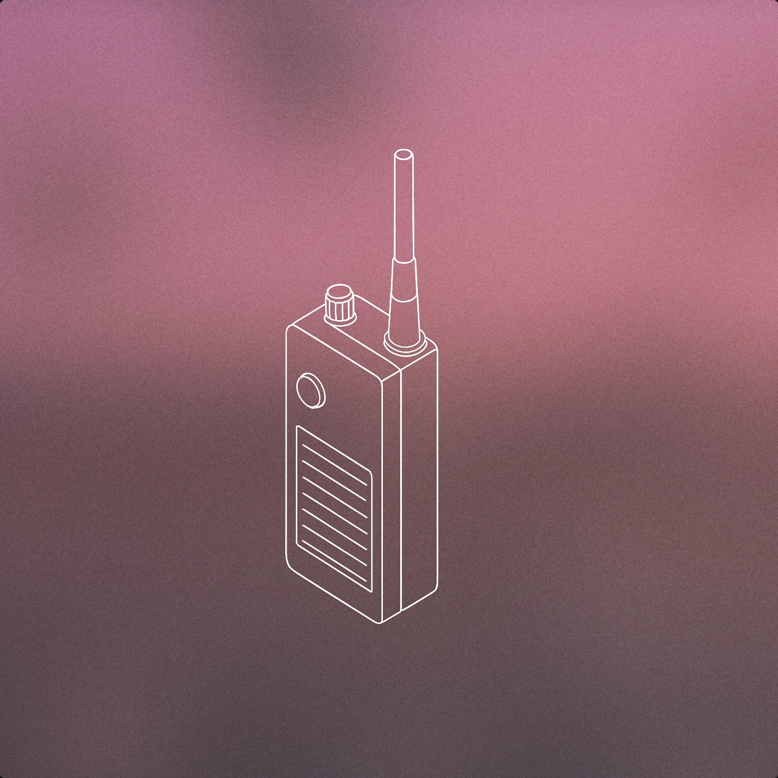 Cover of A classic hand-held walkie-talkie with an extended antenna and a single button for Radio Chatter sound effects