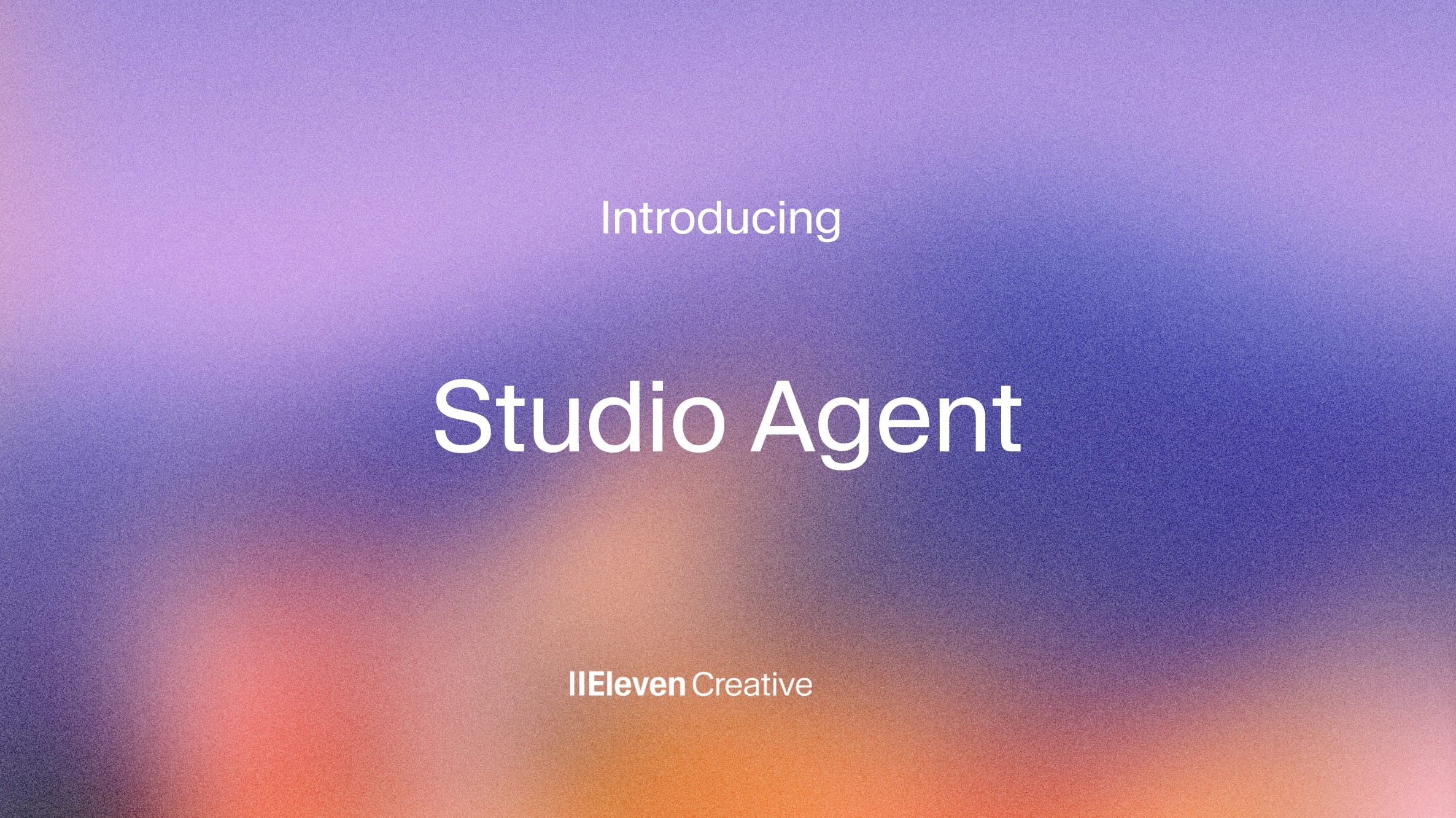 Studio Agent