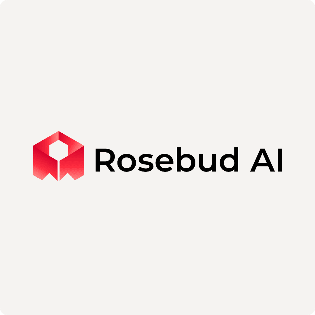 Rosebud AI logo.