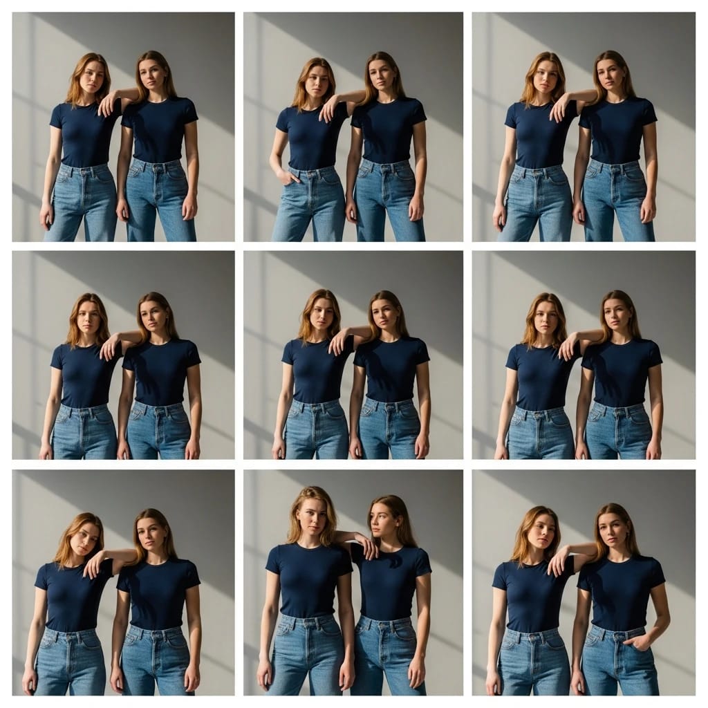 Photo grid maker with AI integration - Hero