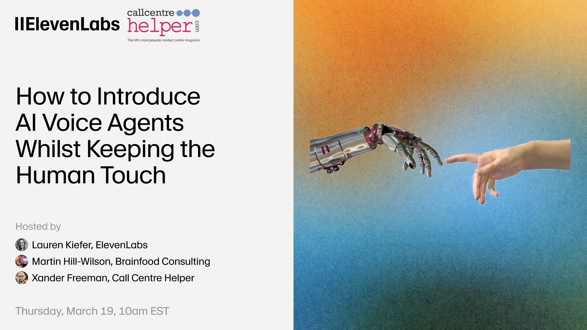 How to Introduce AI Voice Agents Whilst Keeping the Human Touch