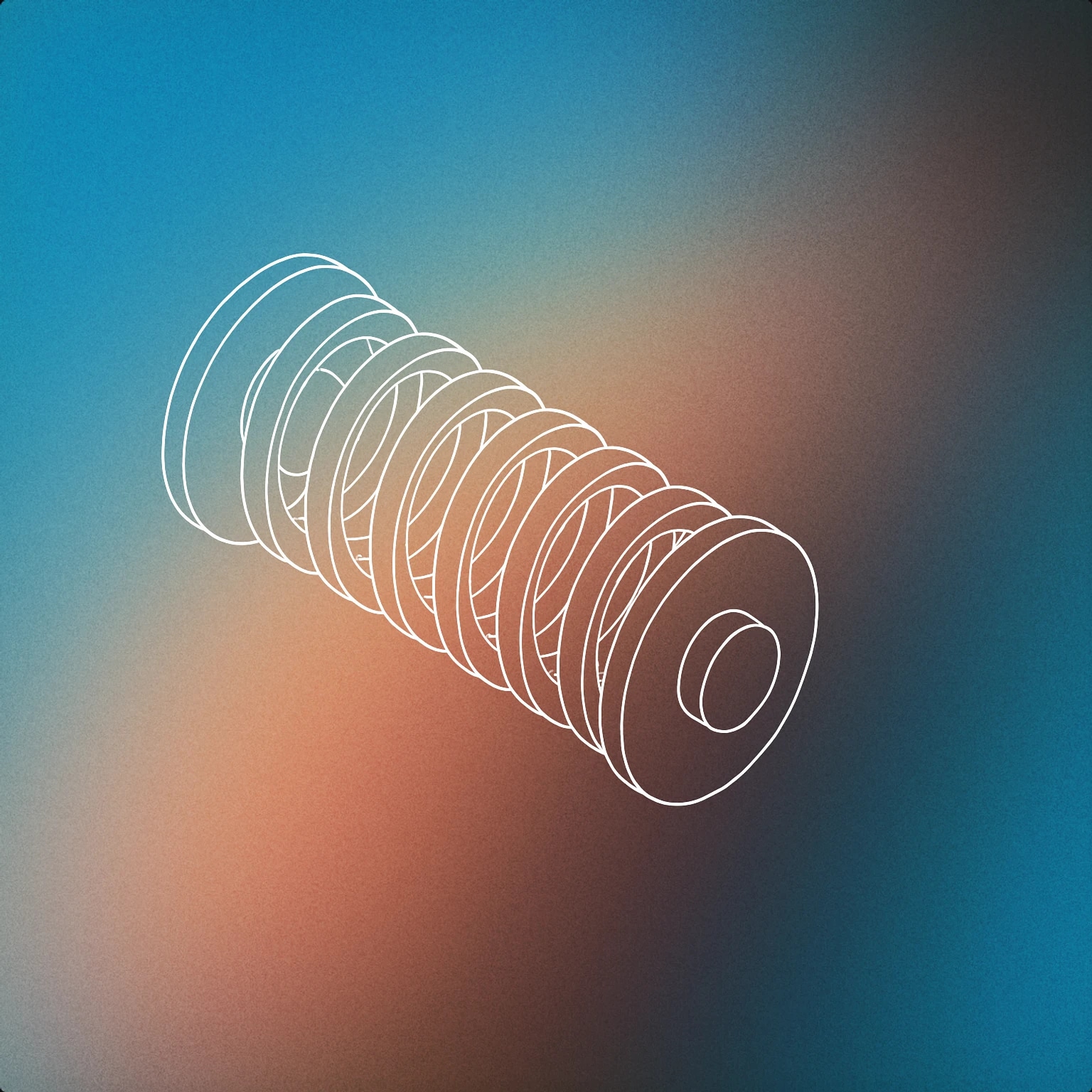 Cover of A stylized coil spring with a circular disc at each end, slightly compressed to suggest motion absorption for Vehicle Suspension sound effects