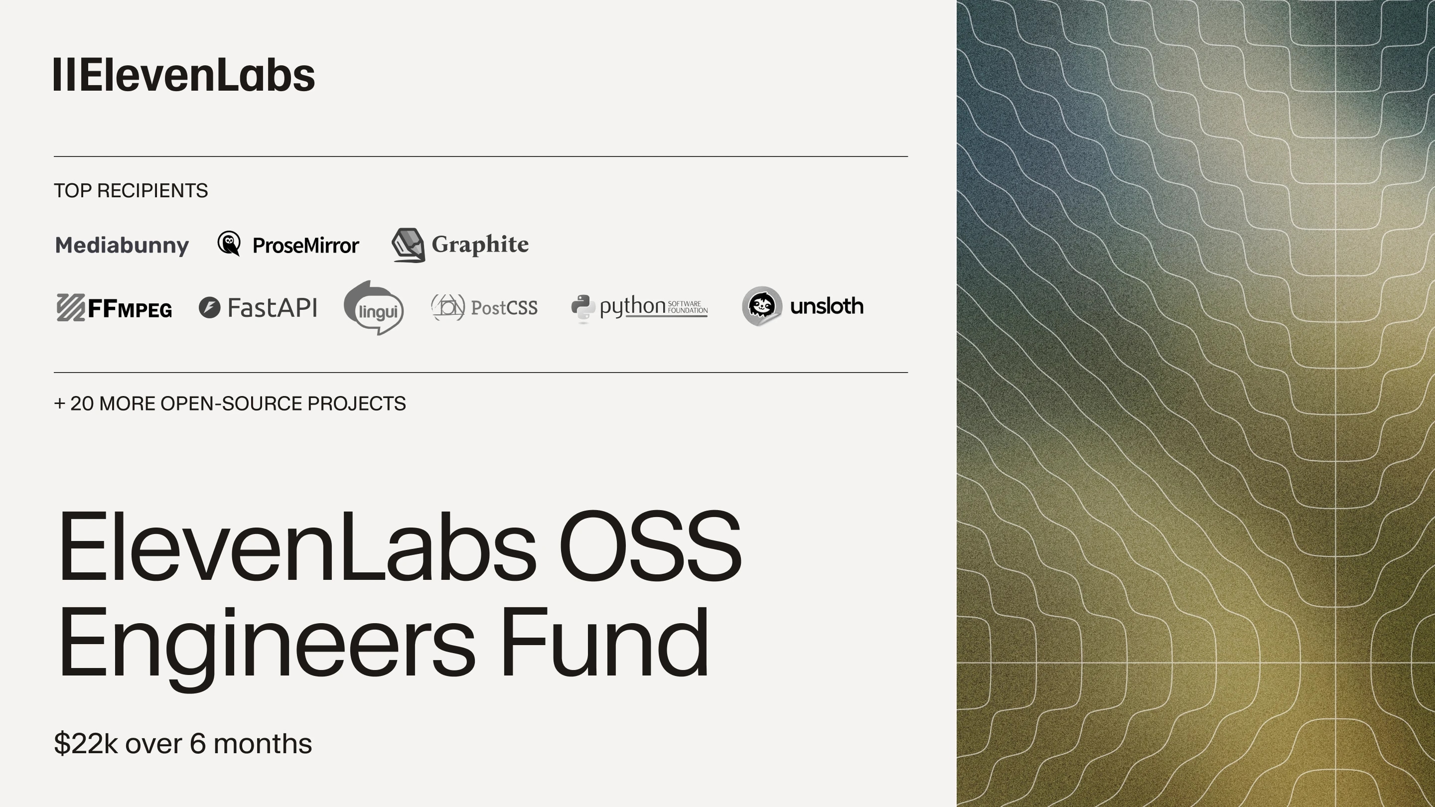 ElevenLabs OSS Engineers Fund