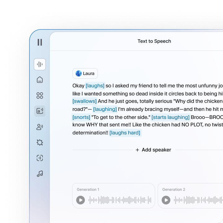 Build AI voices into your product with our Grants program