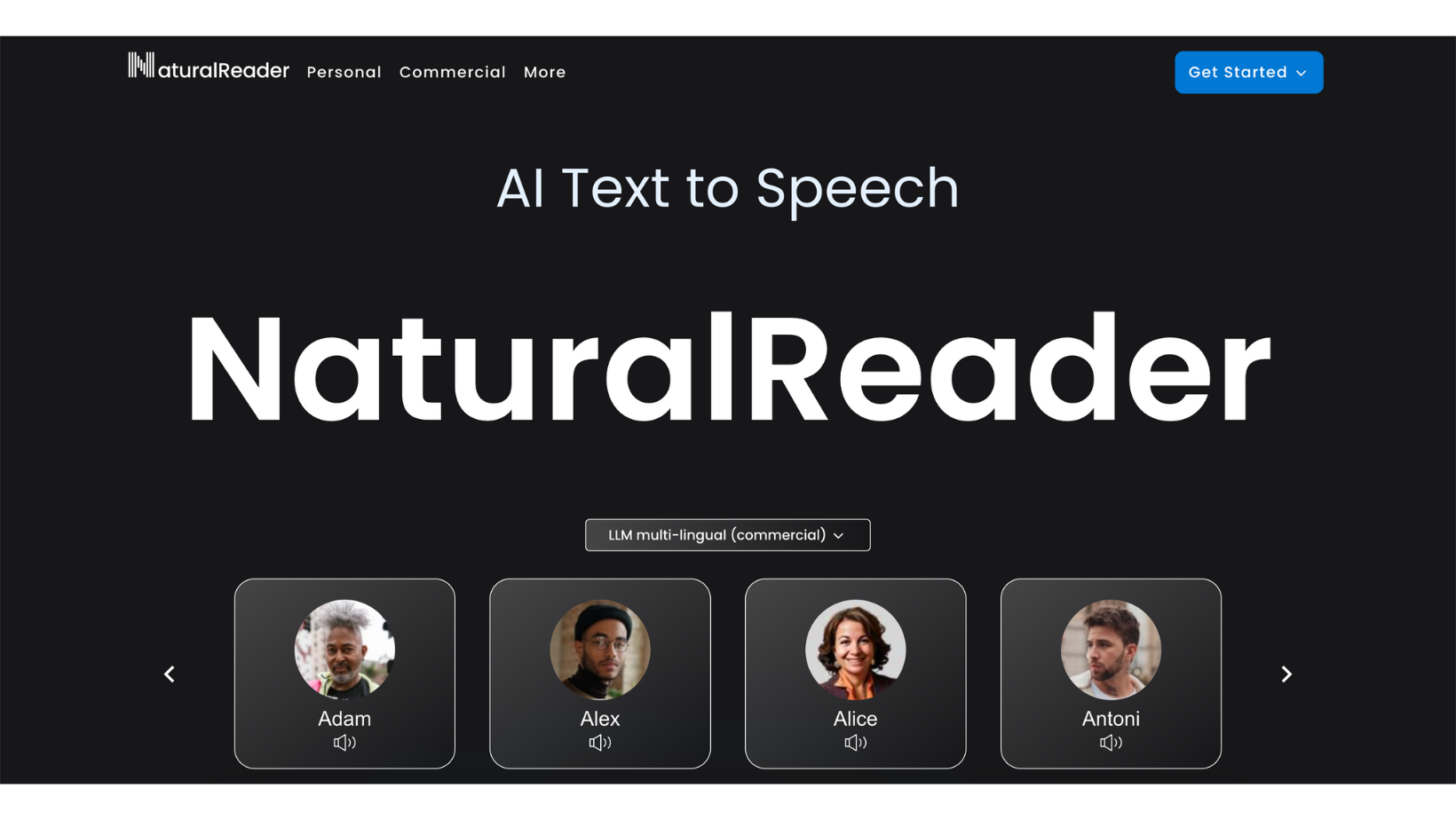 NaturalReader screenshot