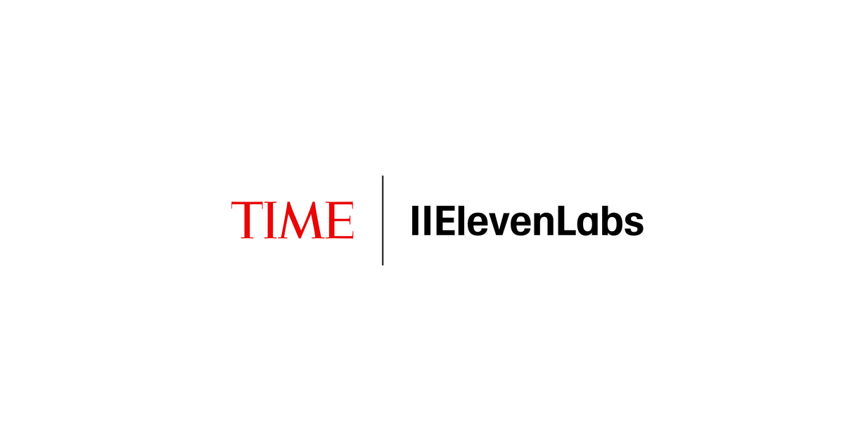 TIME + ElevenLabs