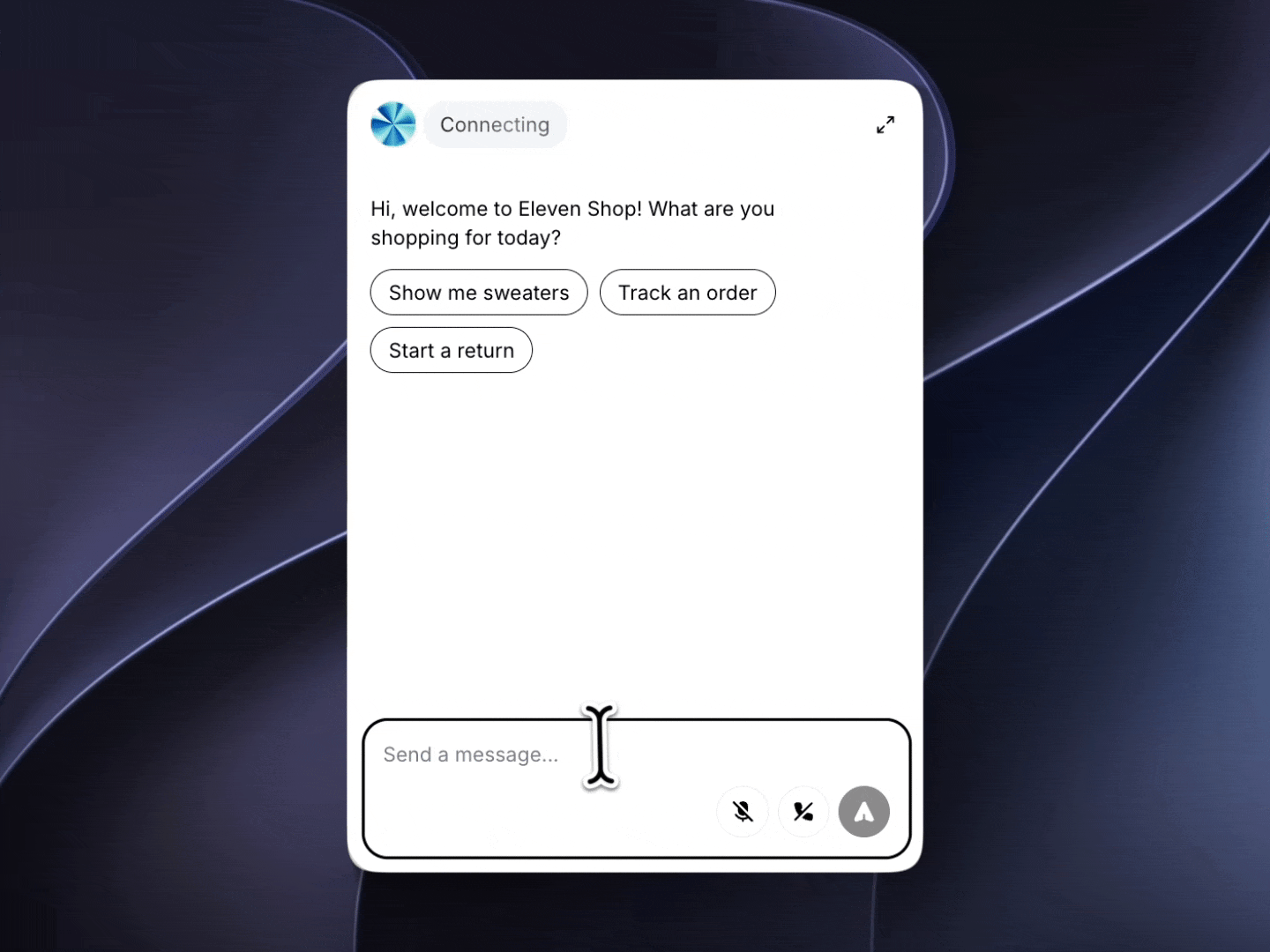 Quick replies