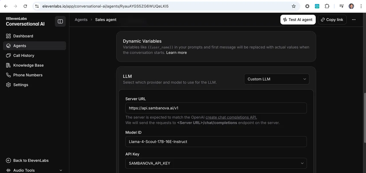 Inserisci URL