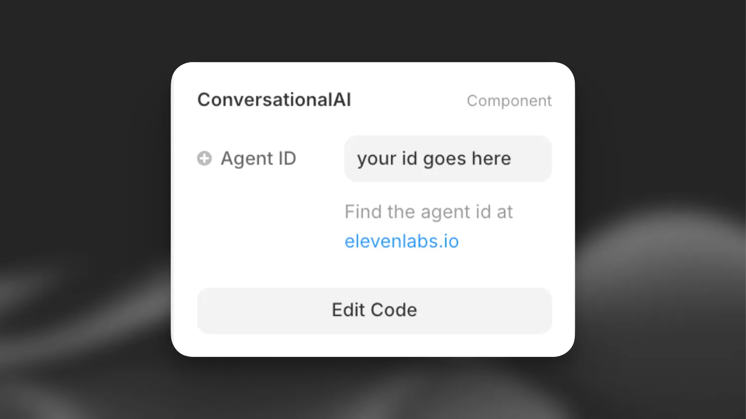Progetto di esempio Convai Framer