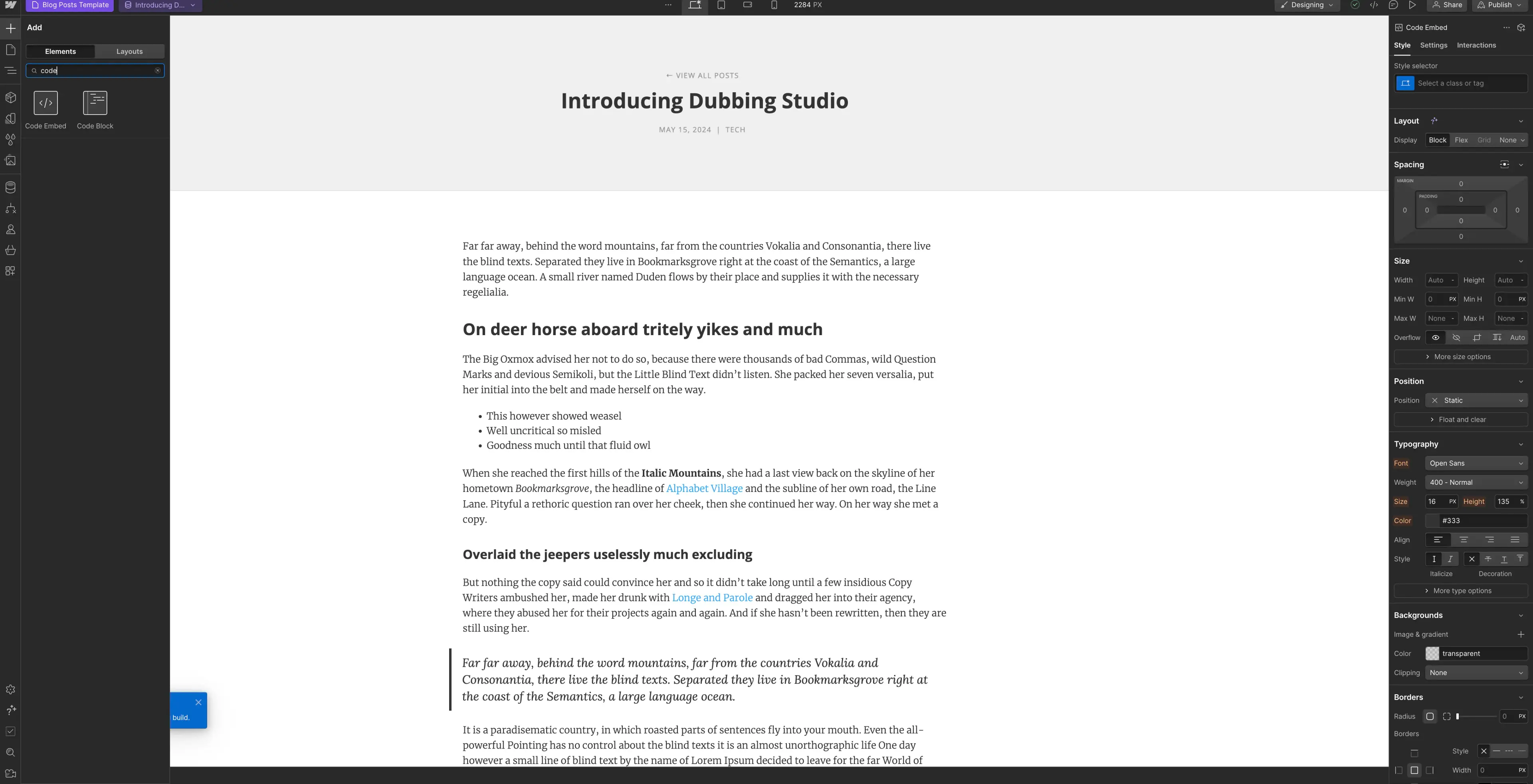 Audio Native