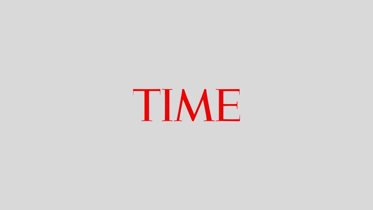 TIME logo in red text on a light gray background.